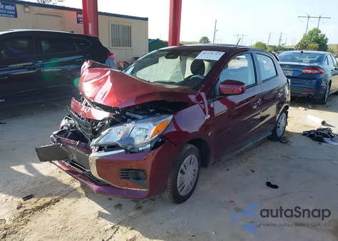 2024 Mitsubishi Mirage Es из США, поврежденный, VIN ML32AUHJ2RH037790